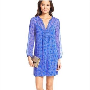 DVF Diane von Furstenberg Aria Silk Tunic Dress in Buds Size 2